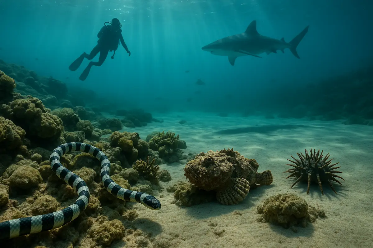 animaux les plus effrayants et dangereux trouvés aux fidji