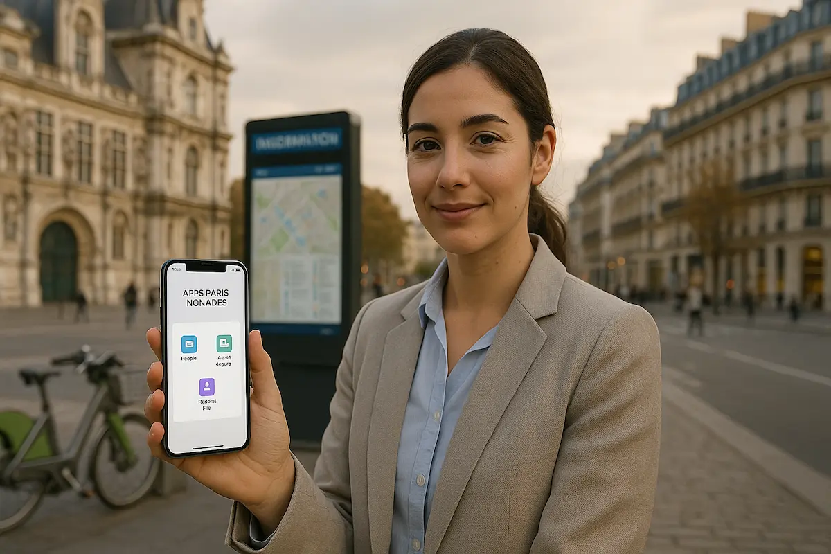 apps paris nomades - intraparis