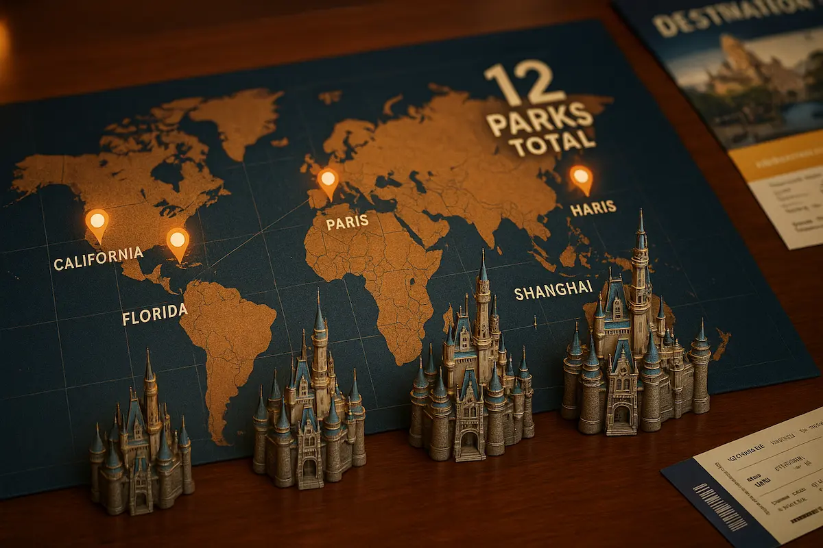 combien de disneyland dans le monde