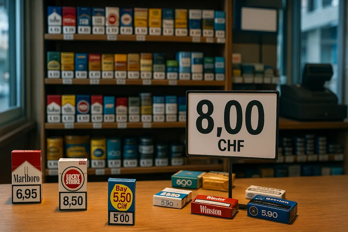 prix cigarette suisse