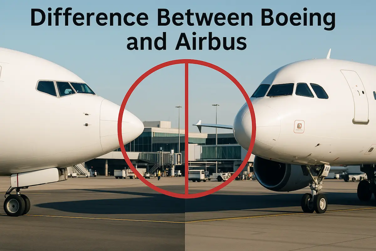 difference boeing airbus