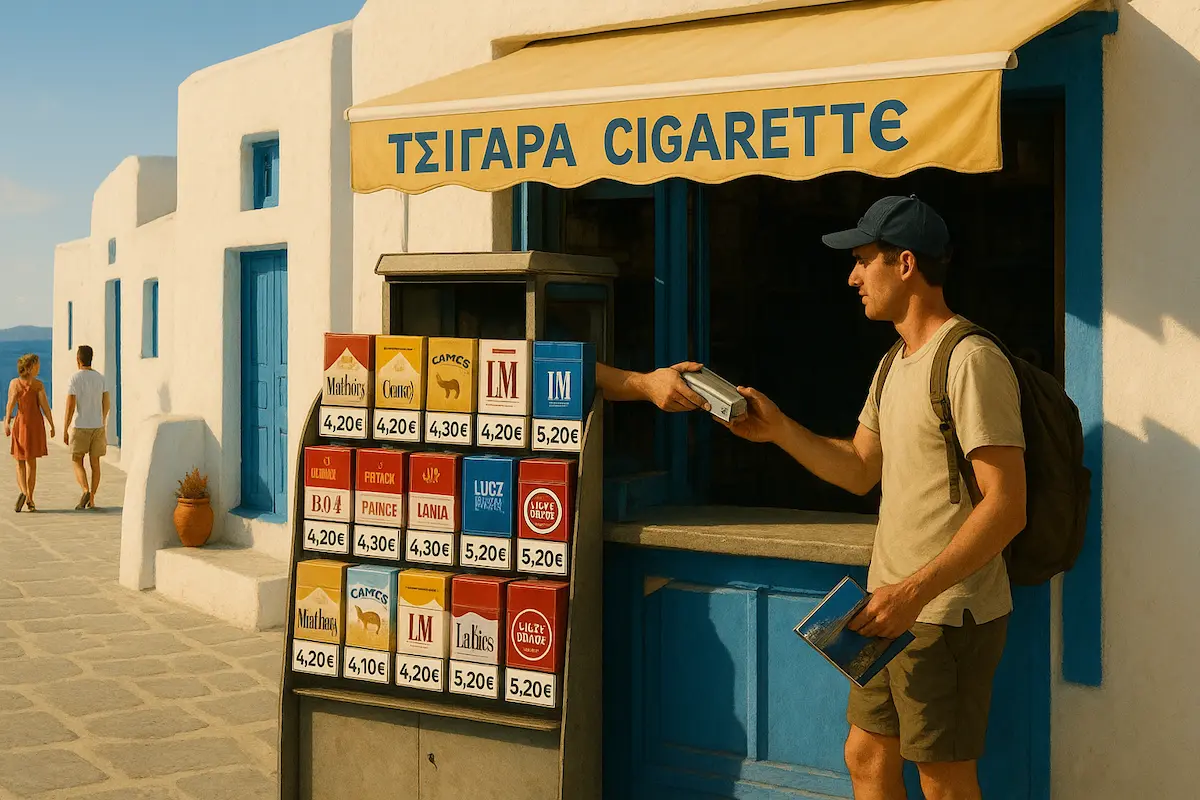 prix cigarette grece​