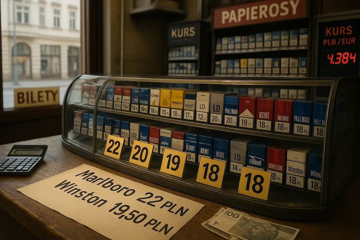 prix cigarette pologne
