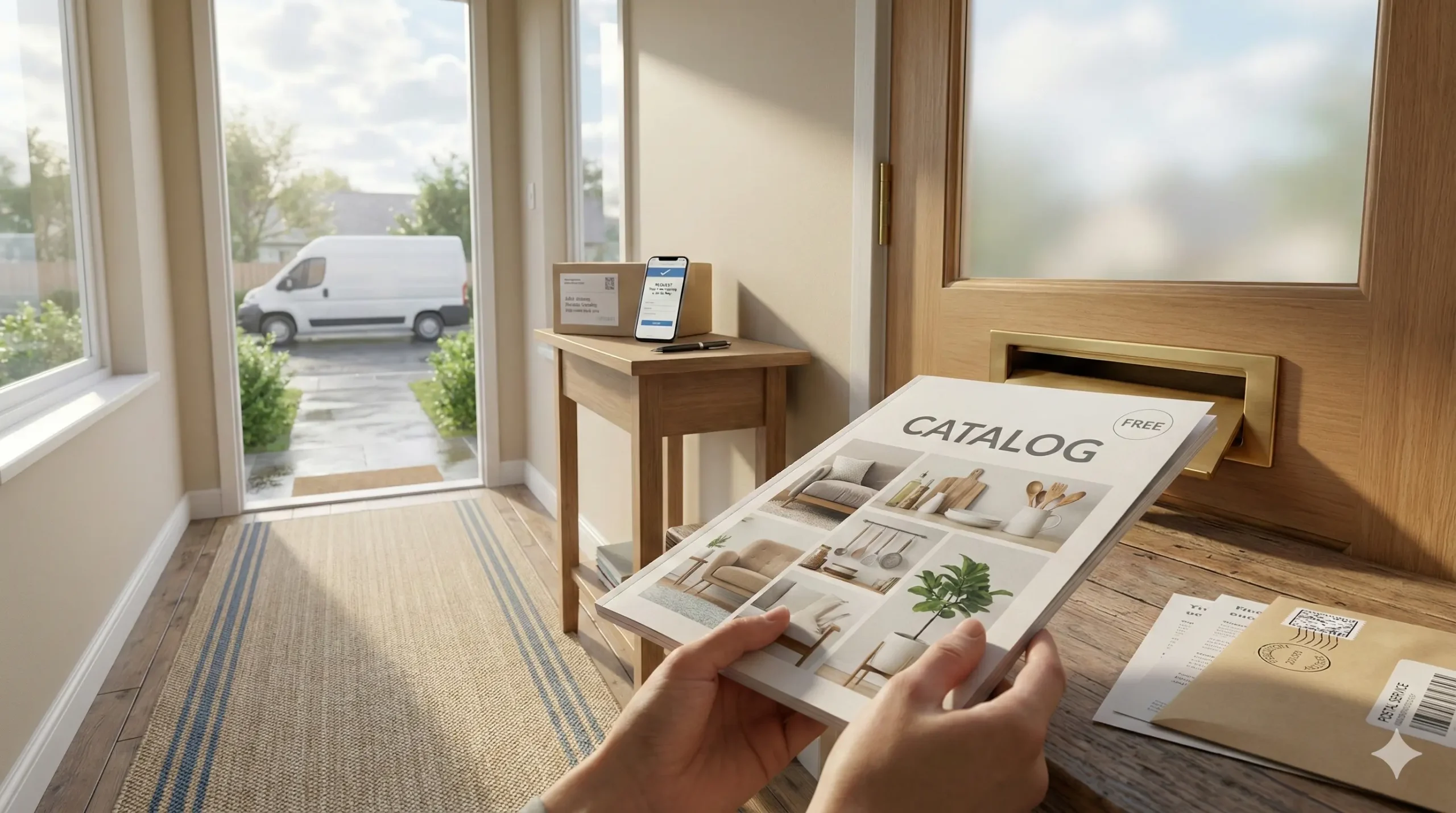 catalogue gratuit à recevoir par la poste