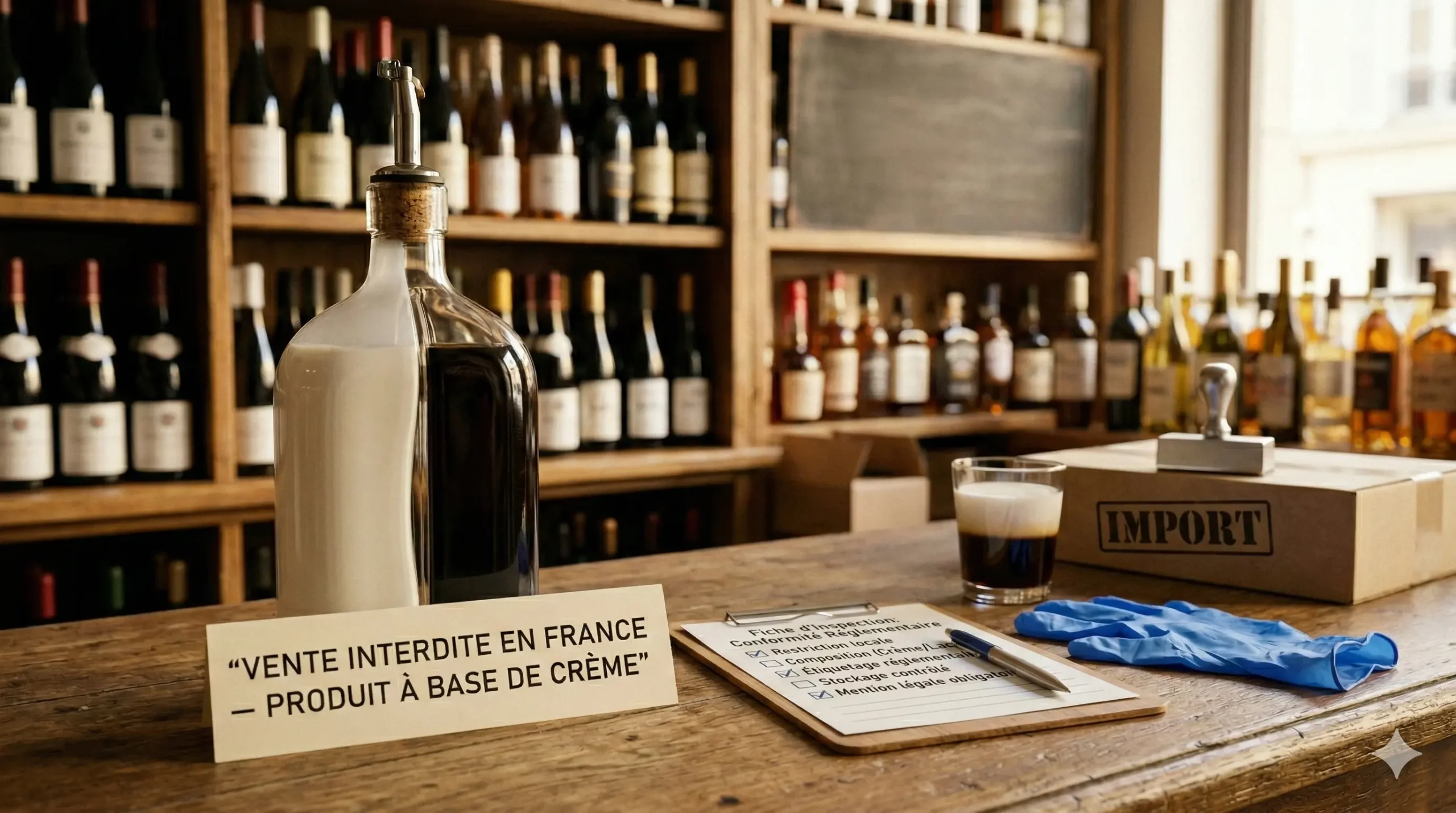 sheridan's liqueur interdite à la vente en france pourquoi