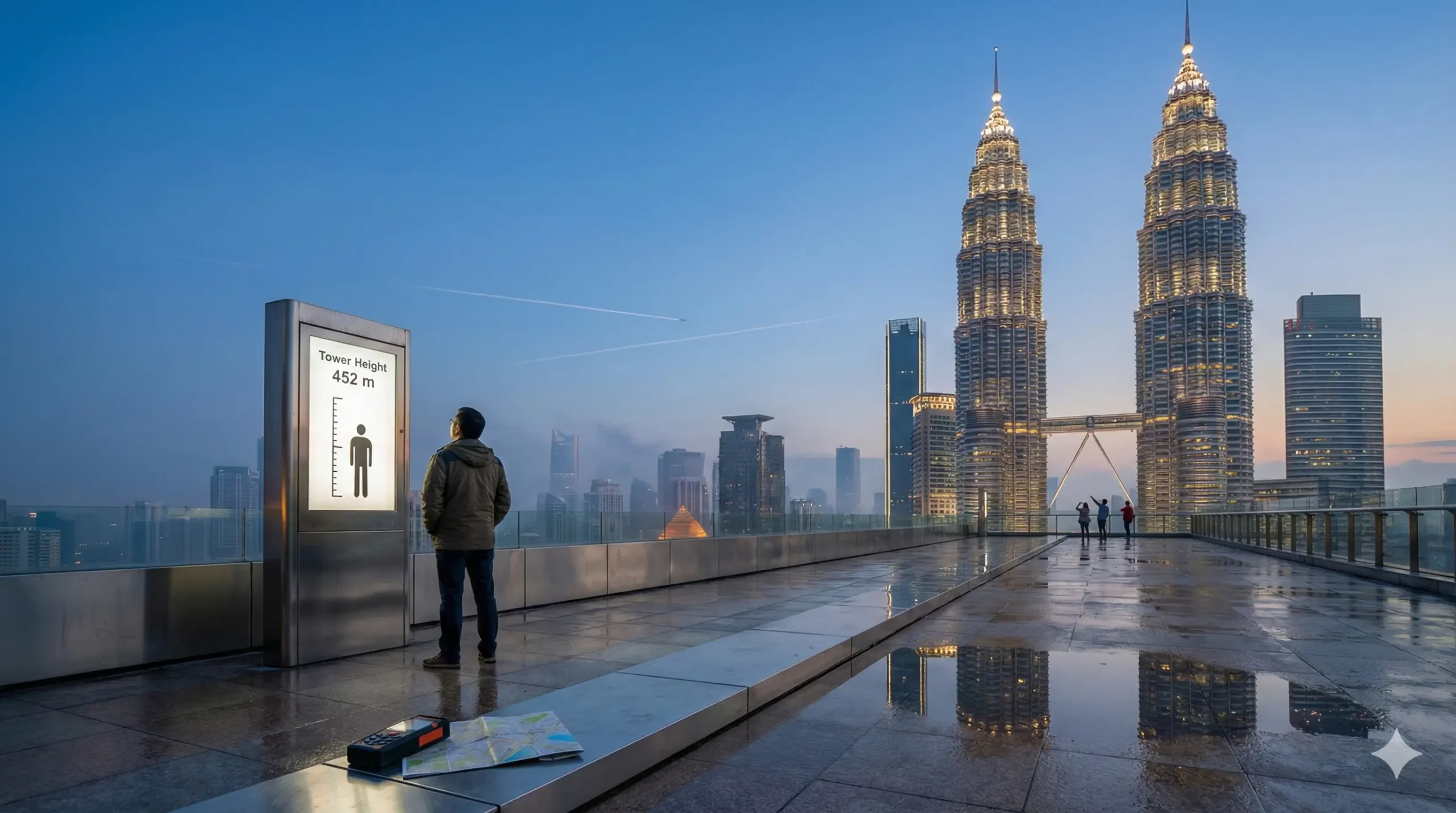 tour petronas hauteur